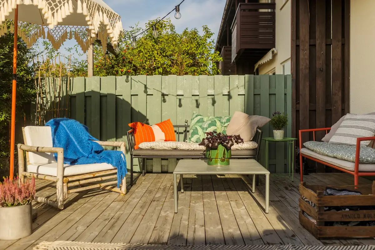 A Charming 1960s Family Home in Stockholm 31 garden terrace