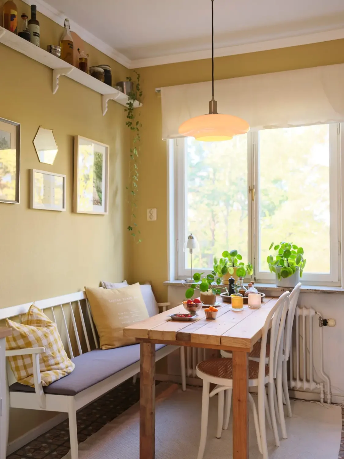 The Color Trends for 2026: A Return to Nature, Balance, and Grounding 50 ochre-yellow-breakfast-nook-kitchen-nordroom