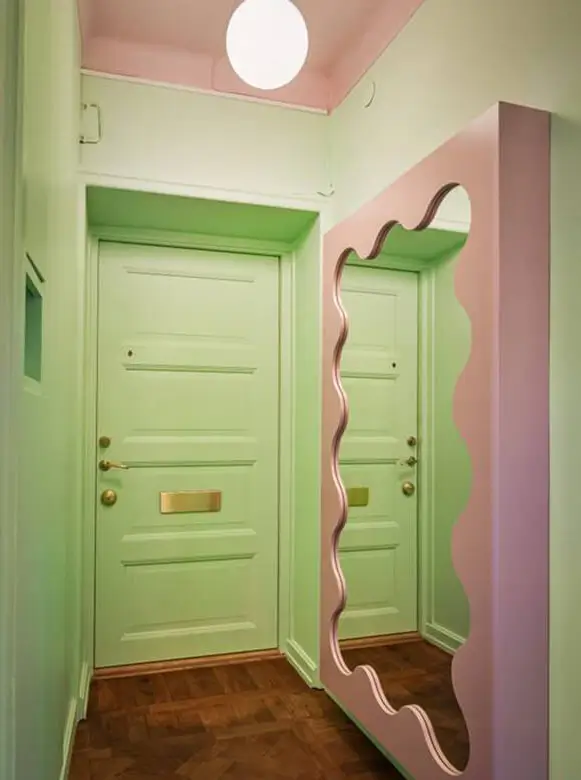 27 Statement Ceiling Ideas That Will Spruce Up Any Room 20 pink gustaf westman mirror 27 Statement Ceiling Ideas That Will Spruce Up Any Room