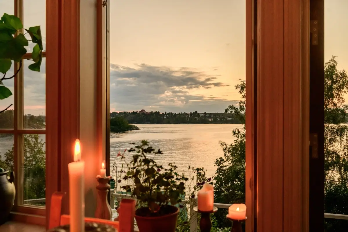A Beautiful Pink Villa Overlooking the Stockholm Archipelago 43 pink-swedish-villa-nordroom11