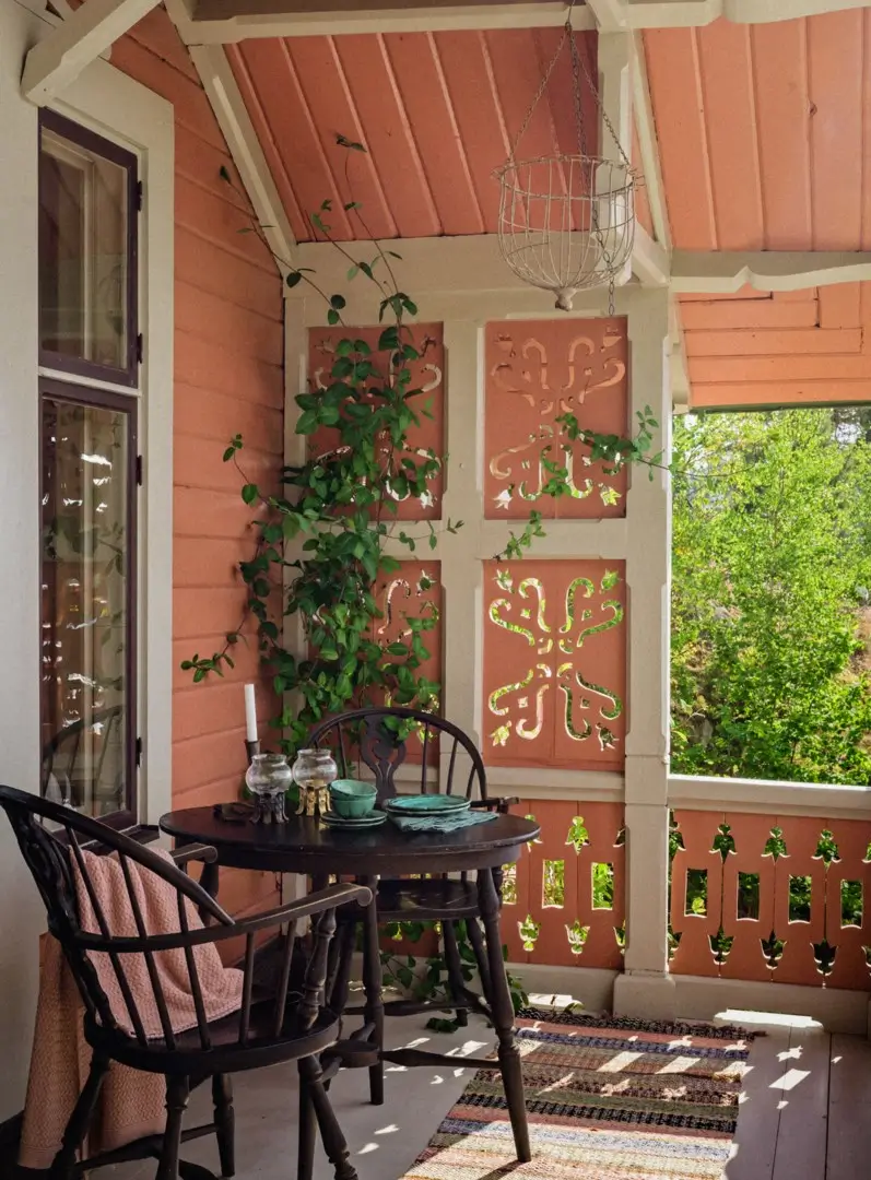 A Beautiful Pink Villa Overlooking the Stockholm Archipelago 26 pink-swedish-villa-nordroom32