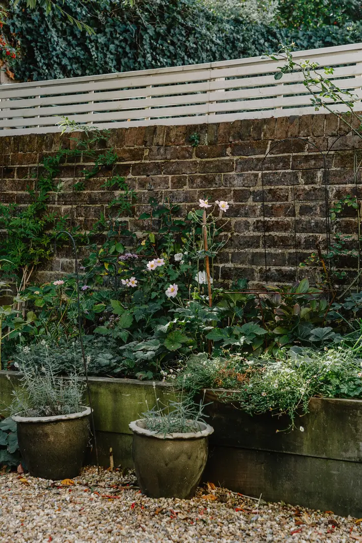 Cozy Interiors in a Restored 19th Century Family Home in Tunbridge Wells 31 raised flower beds