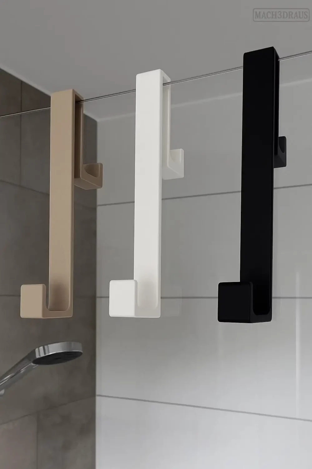 30 Smart Storage Etsy Finds to Transform Your Small Bathroom 24 shower-glass-hooks-etsy-bathroom-finds-nordroom