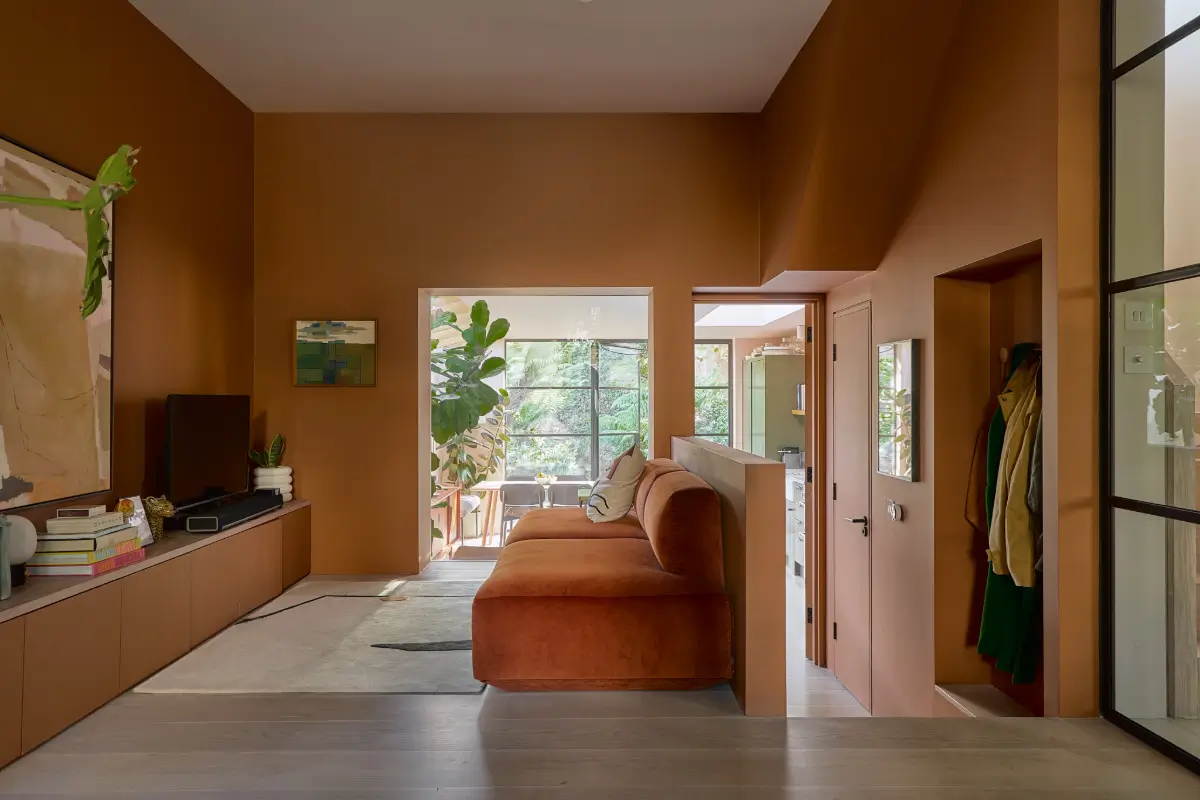 Best of 2025: Living Rooms 57 television room terracotta sofa