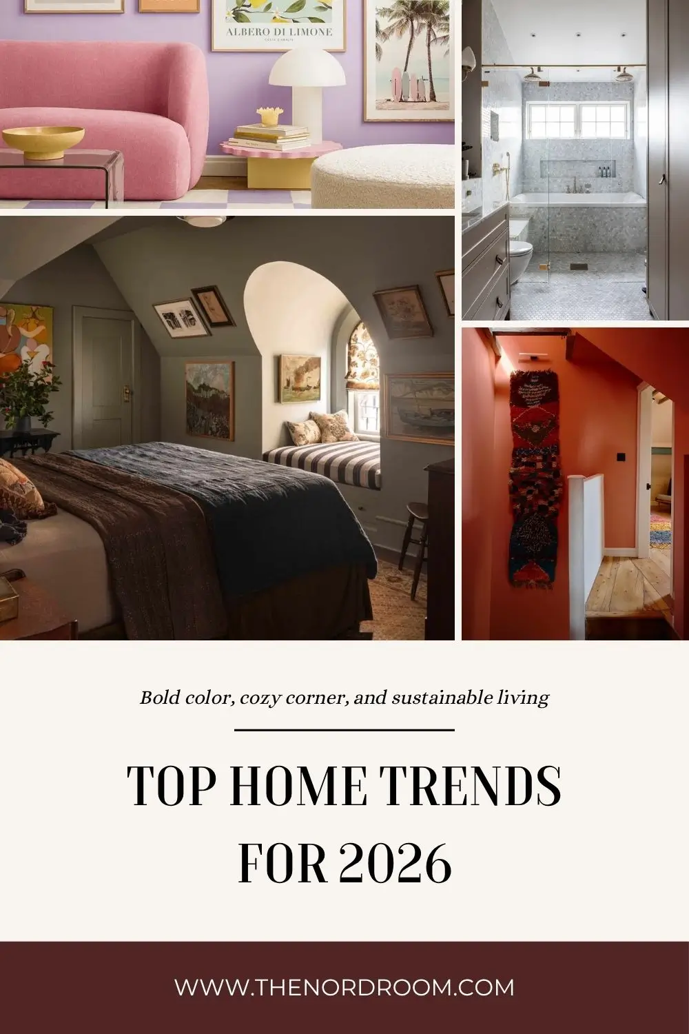 The Top Home Design Trends for 2026: Bold Color, Cozy Corners & Climate-Ready Living