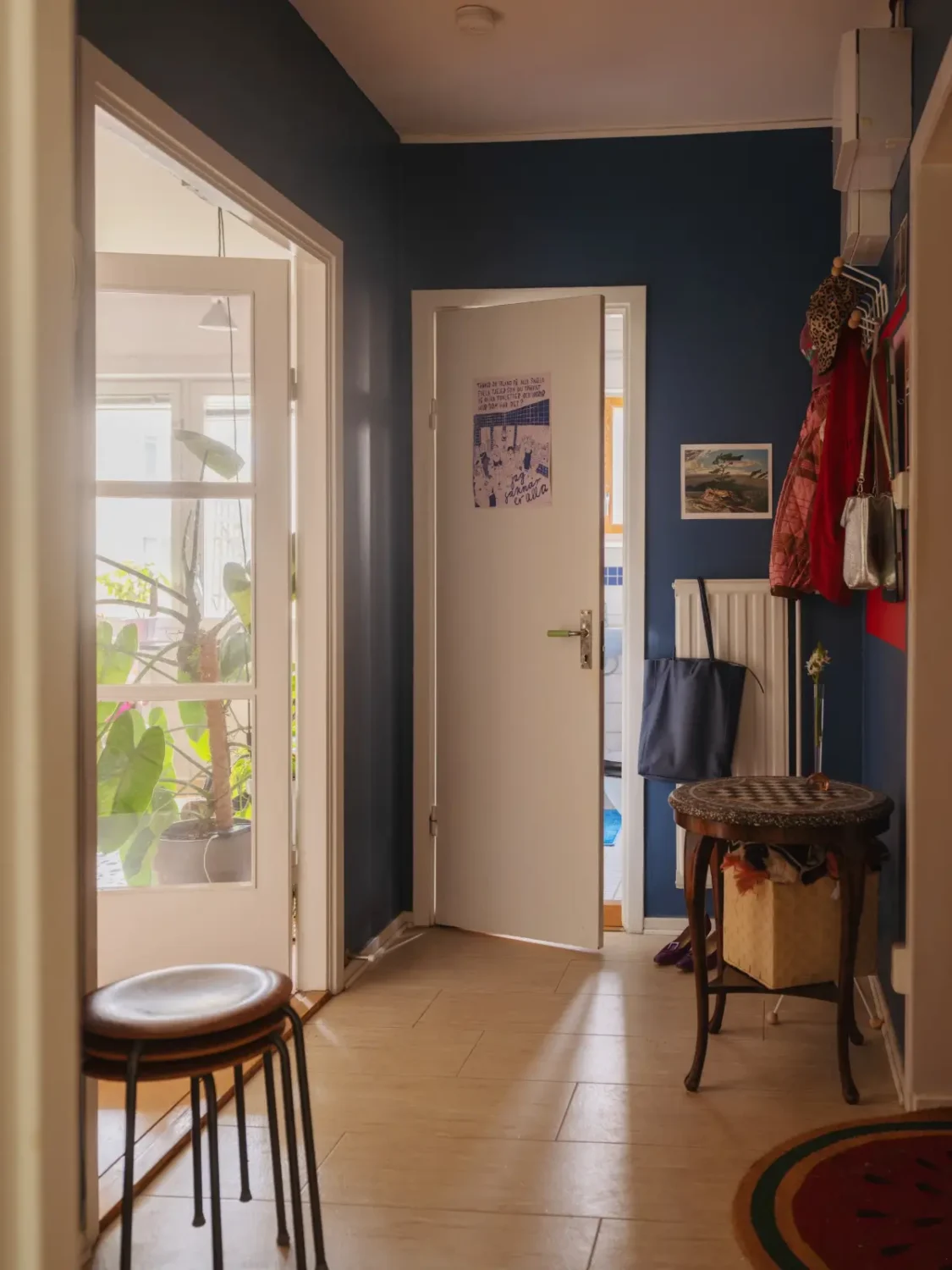 A Colorful 1950s Apartment with the Original Kitchen 16 colorful 1950s apartment stockholm nordroom1 A Colorful 1950s Apartment with the Original Kitchen