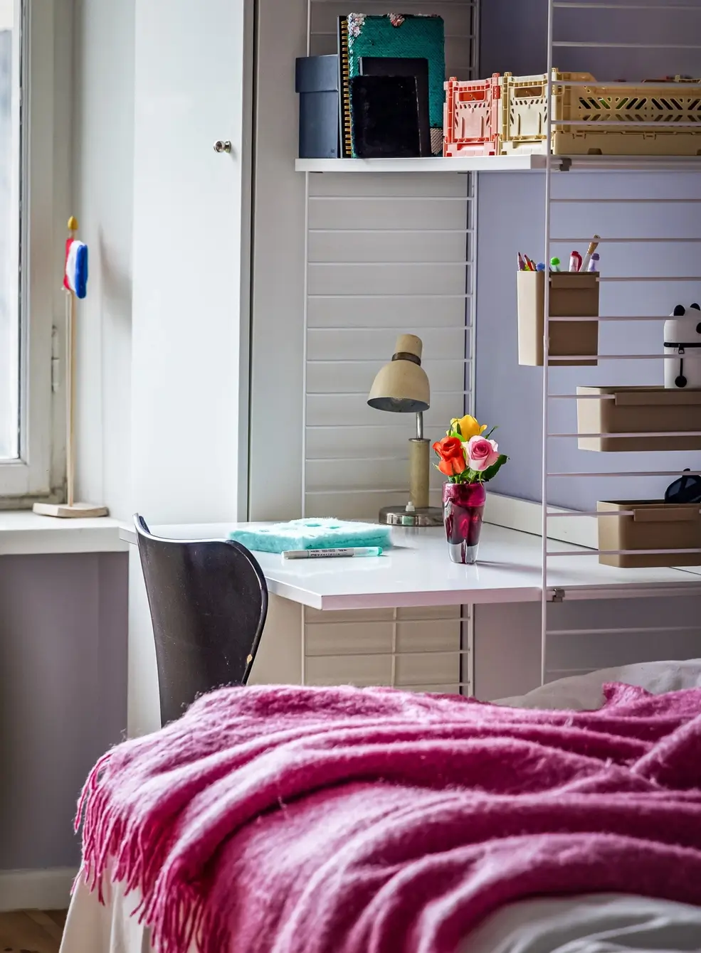 A Bright Duplex Apartment with Exposed Beams and a Roof Terrace 25 duplex-family-apartment-stockholm-nordroom1