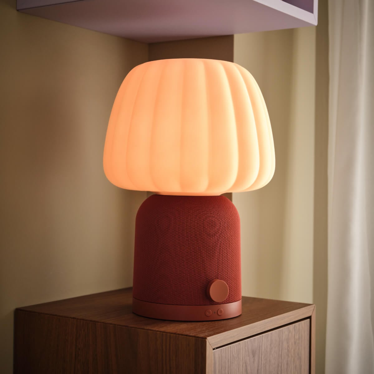 IKEA x Teklan Bring Bold Color and Playful Geometry to Home Tech 13 ikea-teklan-colorful-home-tech-kulglass-nordroom1