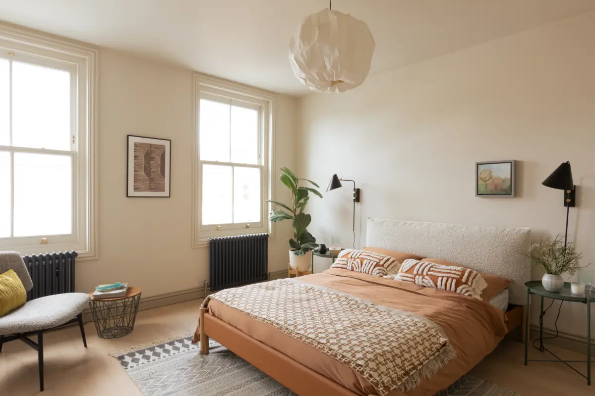 A Bright London Duplex Apartment in a Converted Victorian House 13 modern-duplex-apartment-plaster-walls-london-nordroom