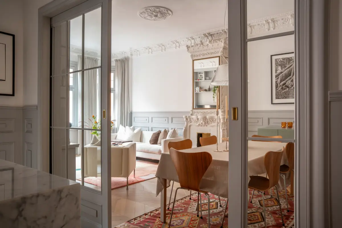 Period Details Meet Contemporary Materials in a Stylish Stockholm Apartment 10 period-details-meets-modern-materials-stockholm-apartment-nordroom28
