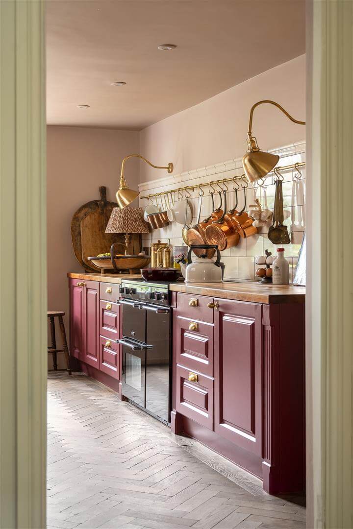 A Pink Kitchen in a Beautifully Restored Victorian House 19 restored-victorian-terrace-house-london24