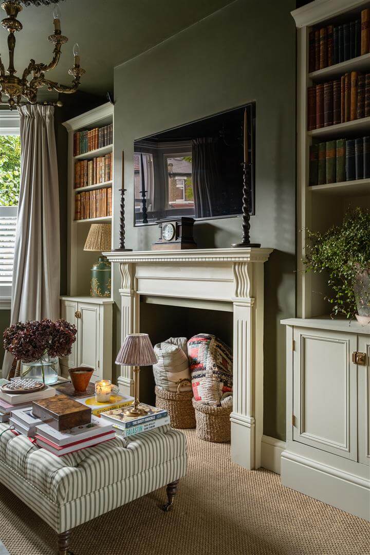 A Pink Kitchen in a Beautifully Restored Victorian House 6 restored-victorian-terrace-house-london9