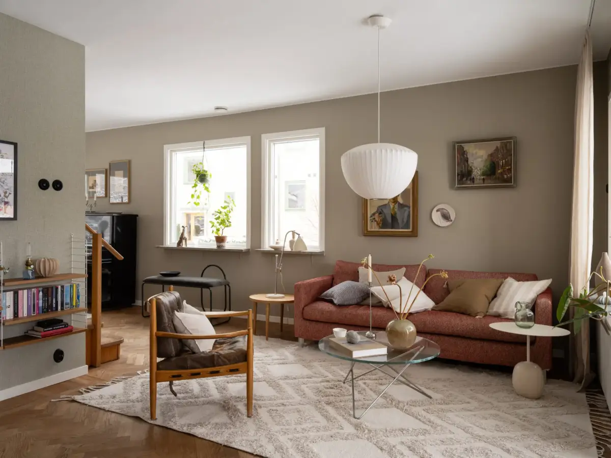 A Well-Preserved 1940s Townhouse Designed by Sweden's First Female Architect 8 well-preserved-1940s-terrace-house-sweden10