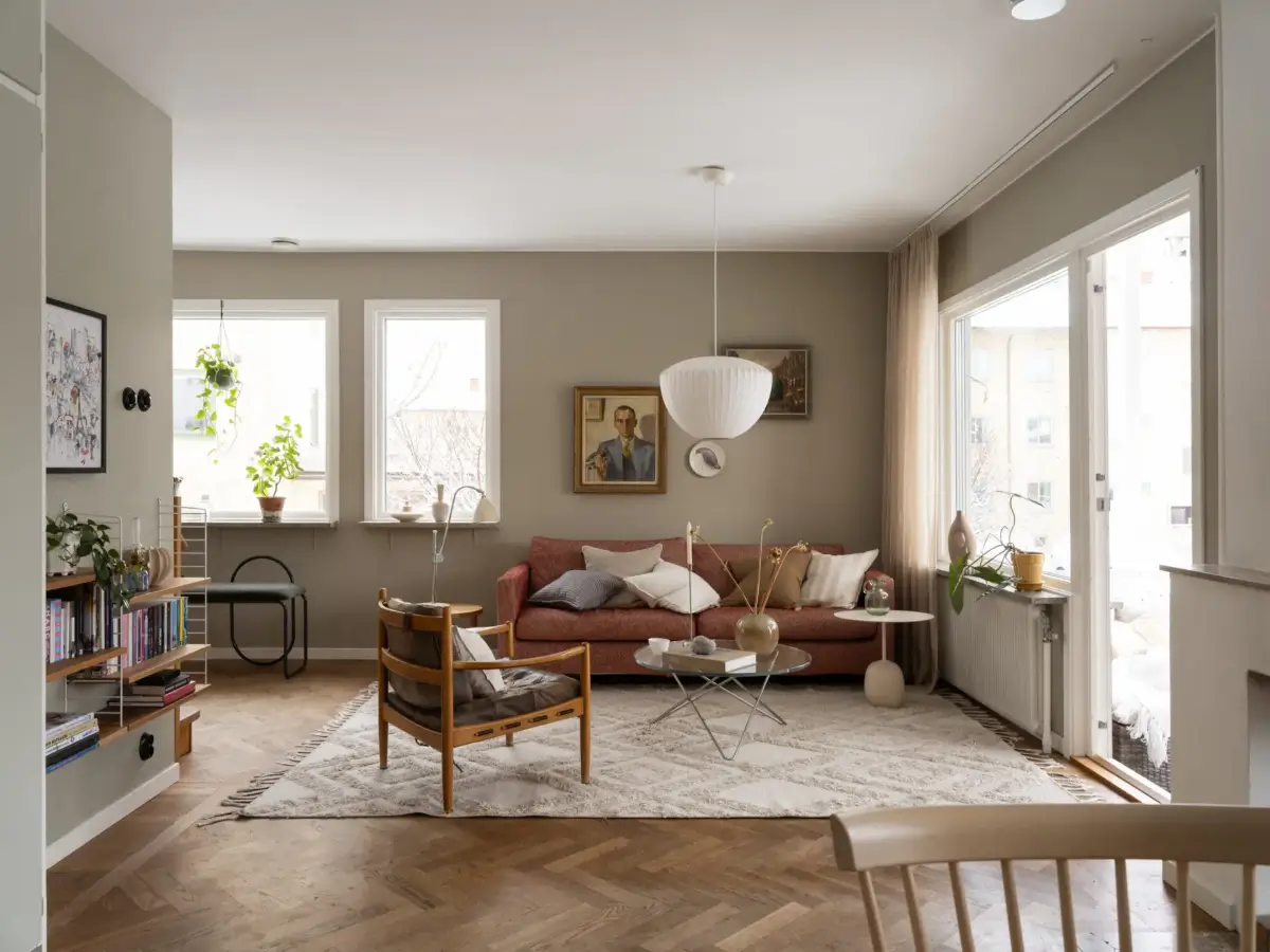 A Well-Preserved 1940s Townhouse Designed by Sweden's First Female Architect 10 well-preserved-1940s-terrace-house-sweden12