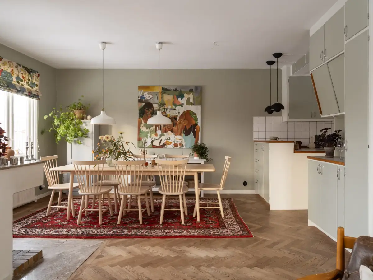 A Well-Preserved 1940s Townhouse Designed by Sweden's First Female Architect 12 well-preserved-1940s-terrace-house-sweden14