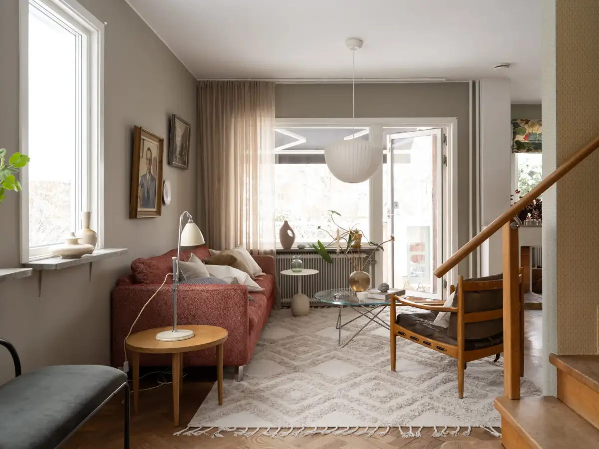 A Well-Preserved 1940s Townhouse Designed by Sweden's First Female Architect 6 well-preserved-1940s-terrace-house-sweden7
