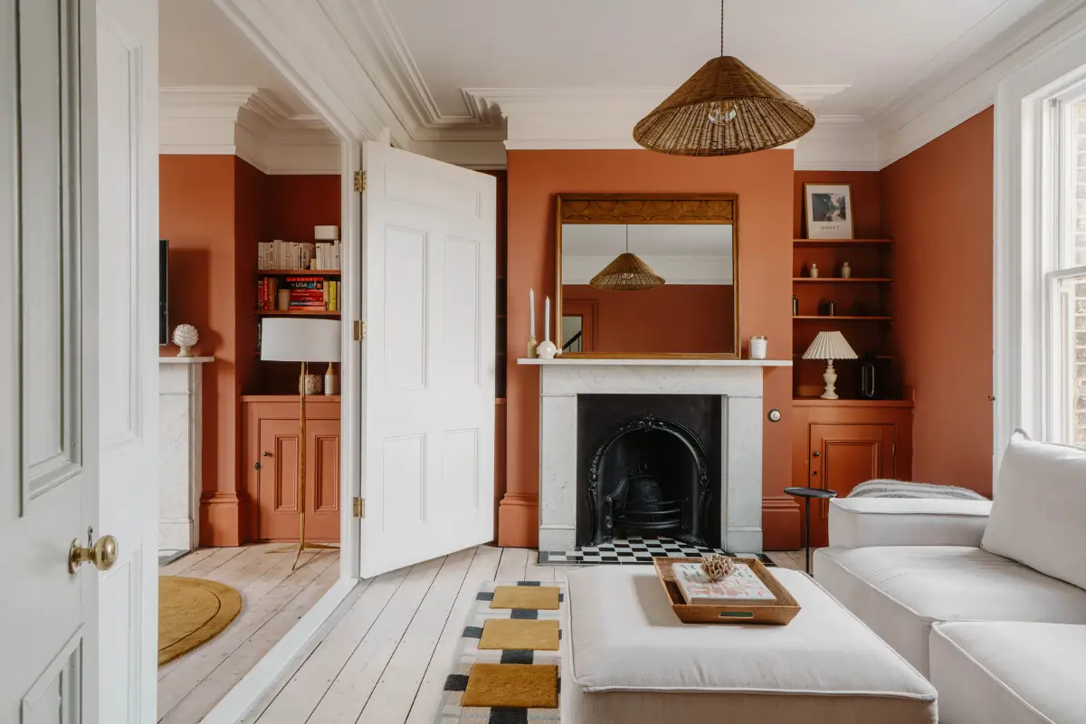 Warm, Earthy Colors in a Renovated Early 20th Century Family Home 4 early-20th-century-family-home-england