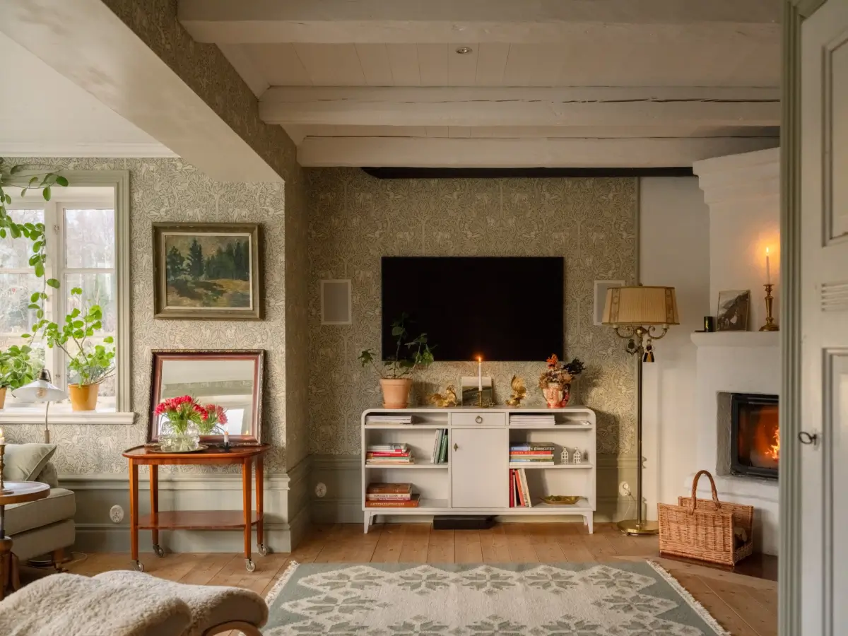 Preserved Details and Wallpapers in a Warm 19th-Century Country Home 18 historic-character-beautiful-renovated-19th-century-country-house-sweden-nordroom