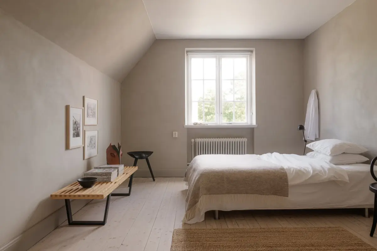 A Minimalistic and Spacious Scandinavian 1930s Villa 22 minimalistic-swedish-villa-nordroom
