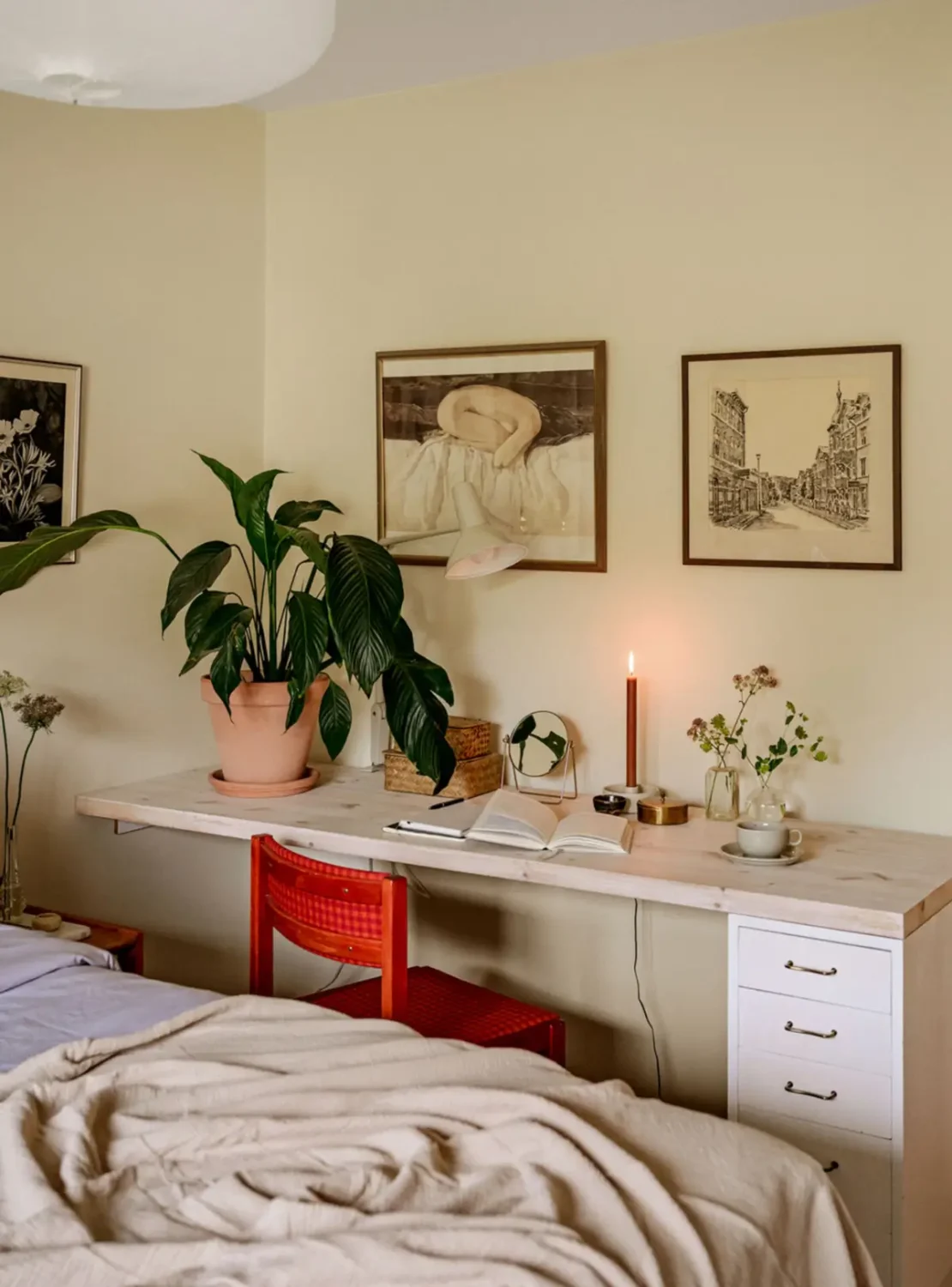 Light Rooms and the Original Kitchen in a 1950s Apartment 23 beige-interiors-1950s-apartment-stockholm-nordroom