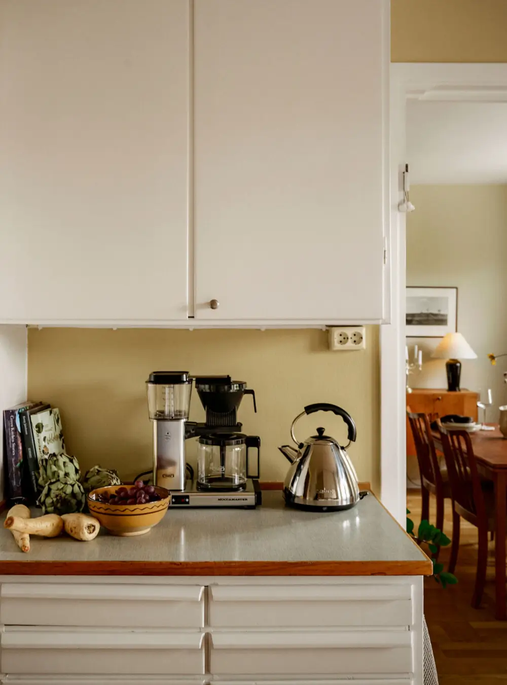 Light Rooms and the Original Kitchen in a 1950s Apartment 11 beige-interiors-1950s-apartment-stockholm-nordroom