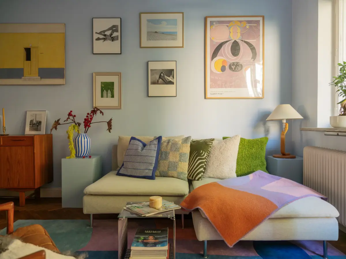 A Colorful and Bright 1930s Apartment in Stockholm 9 colorful-1930s-apartment-stockholm-nordroom
