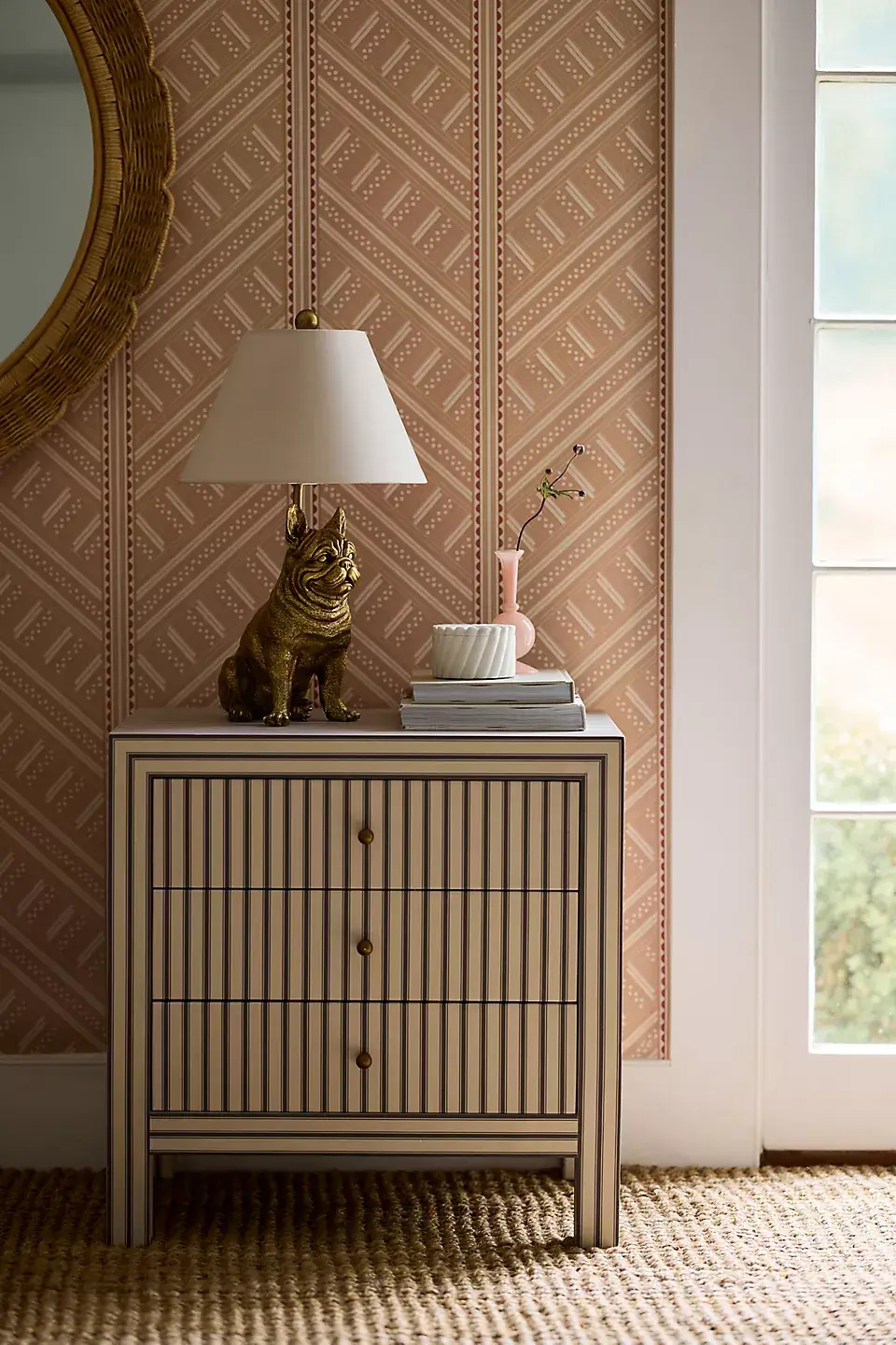 The 2026 Home Decor and Color Trends, According to Pinterest 7 ottoline wallpaper art deco style The 2026 Home Decor and Color Trends, According to Pinterest