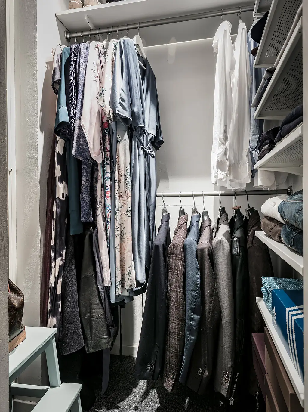 A Narrow Scandinavian Apartment with a Charming Blue Bedroom 21 turn-of-the-century-scandinavian-apartment-nordroom