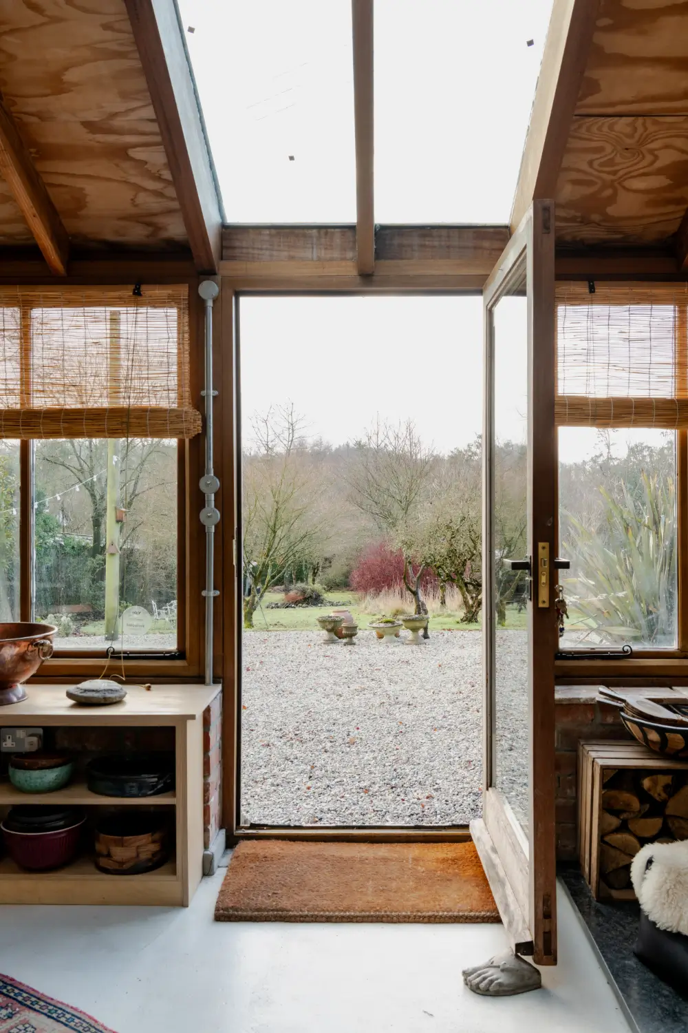 An Abandoned Victorian Walled Garden Transformed into a Unique Artist Home 7 unique-artist-home-south-of-england