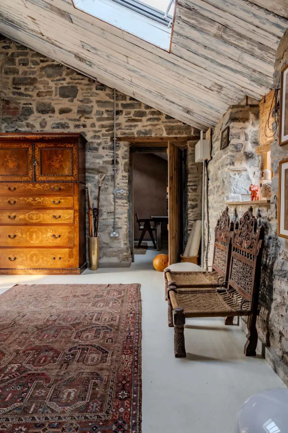 An Abandoned Victorian Walled Garden Transformed into a Unique Artist Home 12 unique-artist-home-south-of-england