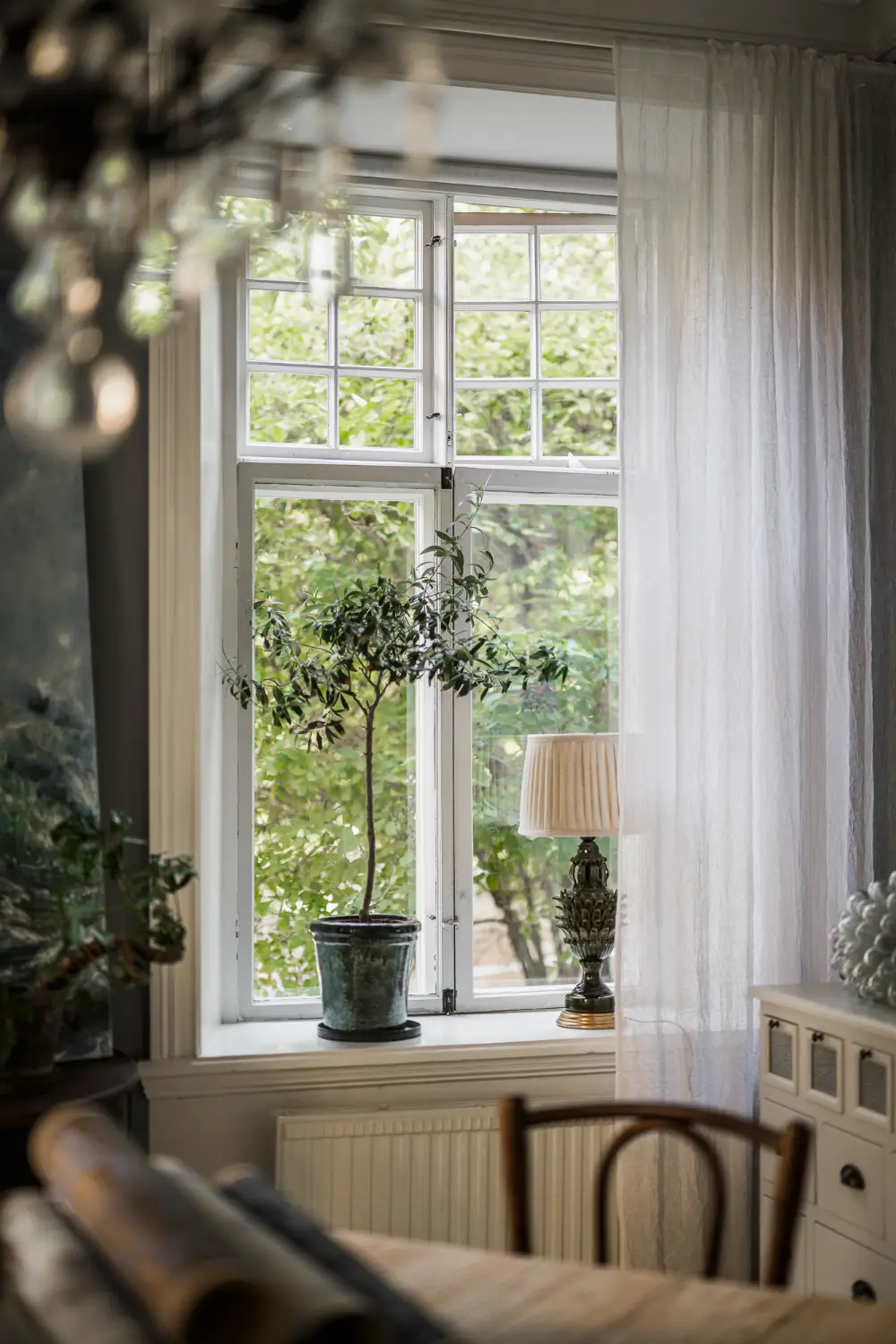 Large Windows, Period Character, and a Charming Kitchen in a Swedish Apartment 24 period-features-thoughtful-updates-scandinavian-apartment-nordroom