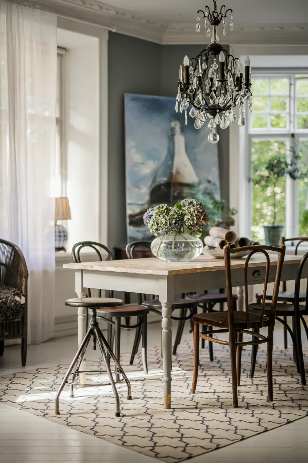 Large Windows, Period Character, and a Charming Kitchen in a Swedish Apartment 23 period-features-thoughtful-updates-scandinavian-apartment-nordroom