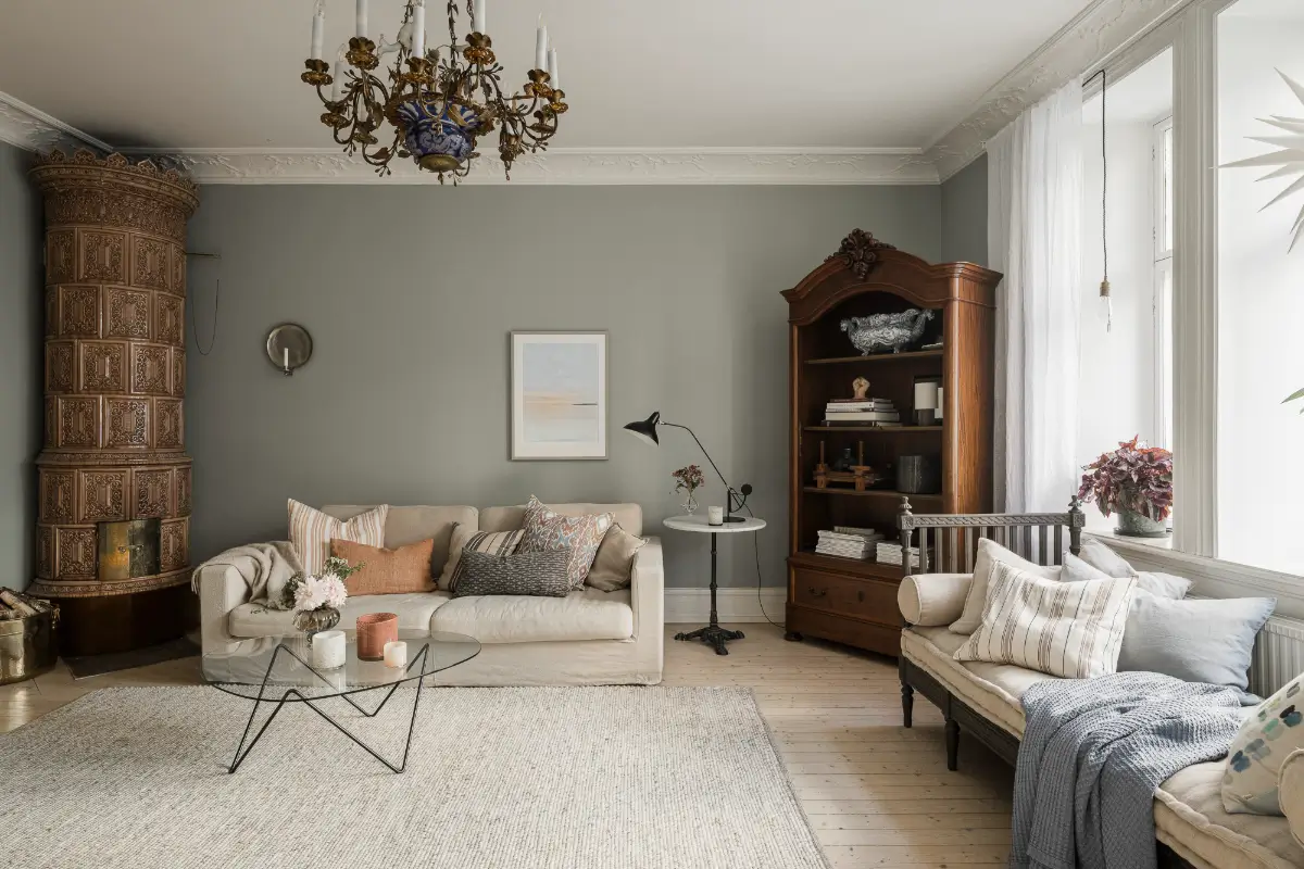 Large Windows, Period Character, and a Charming Kitchen in a Swedish Apartment 6 period-features-thoughtful-updates-scandinavian-apartment-nordroom