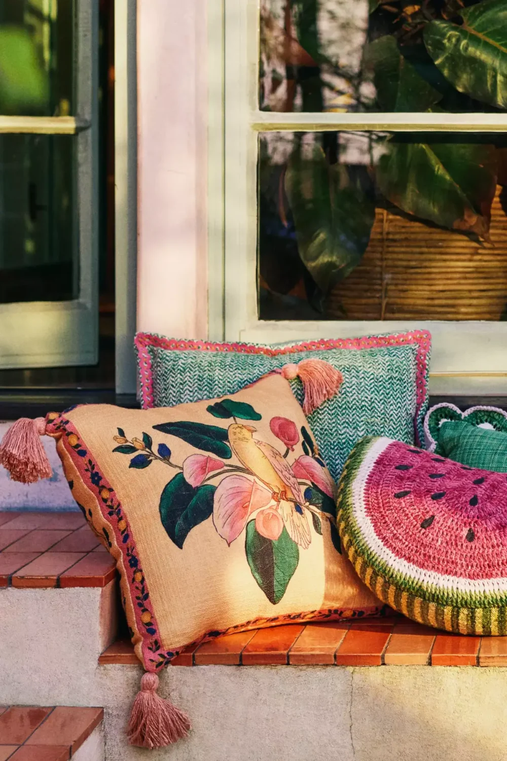 Anthropologie's Maximalist Summer Home Collaboration with Brazilian Brand, FARM Rio 21 anthropologie-farm-rio-collection-nordroom