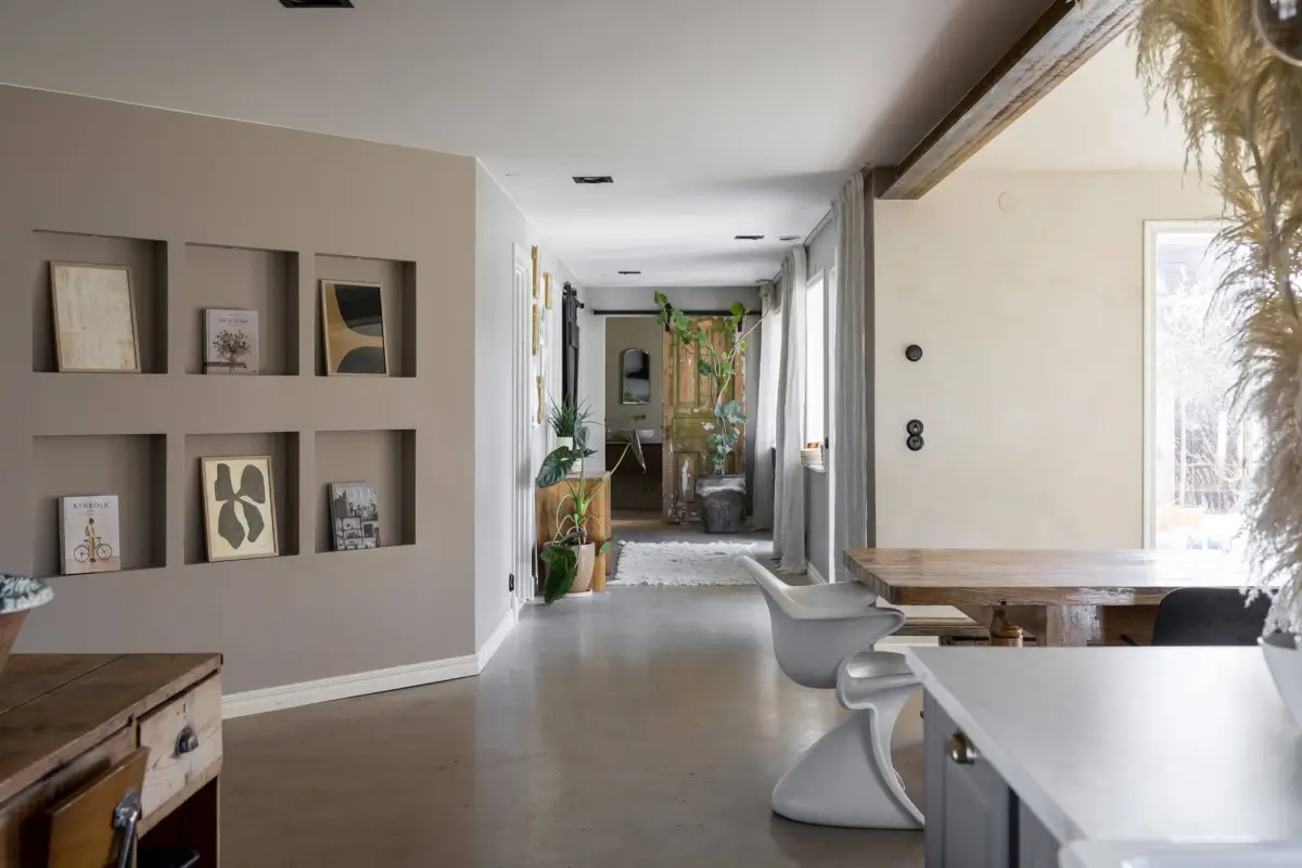 Concrete Floors and a Pitched Ceiling in a South Sweden Country House 13 concrete-floors-natural-materials-south-sweden-home