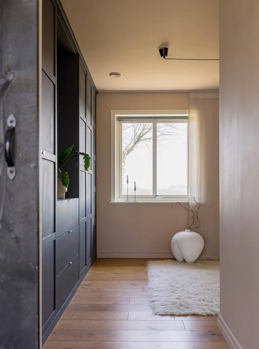 Concrete Floors and a Pitched Ceiling in a South Sweden Country House 16 concrete-floors-natural-materials-south-sweden-home