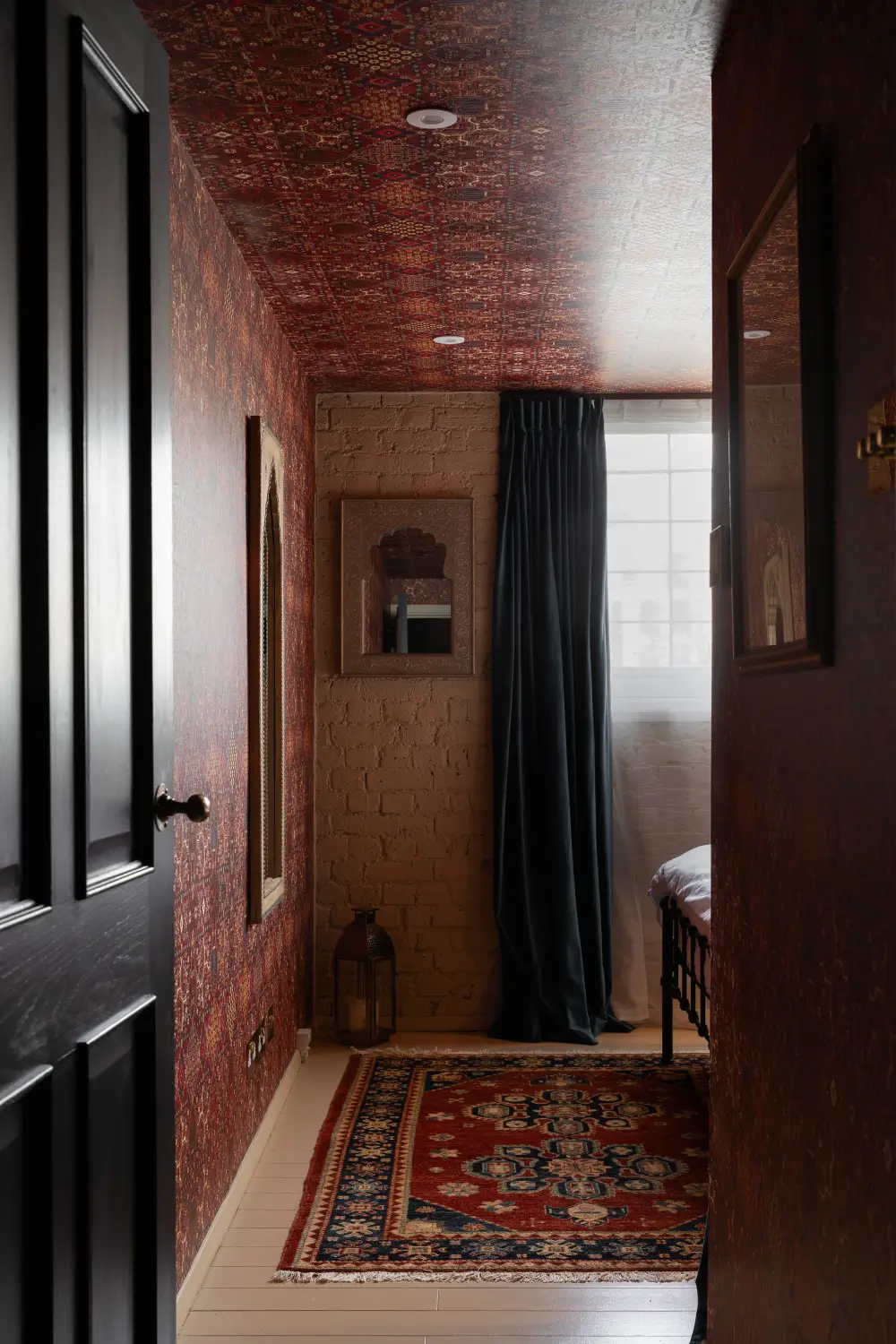 Exposed Brick and Soaring Ceilings in a Unique London Duplex 20 dramatic-london-duplex-exposed-brick-house-of-hackney-wallpapers-nordroom