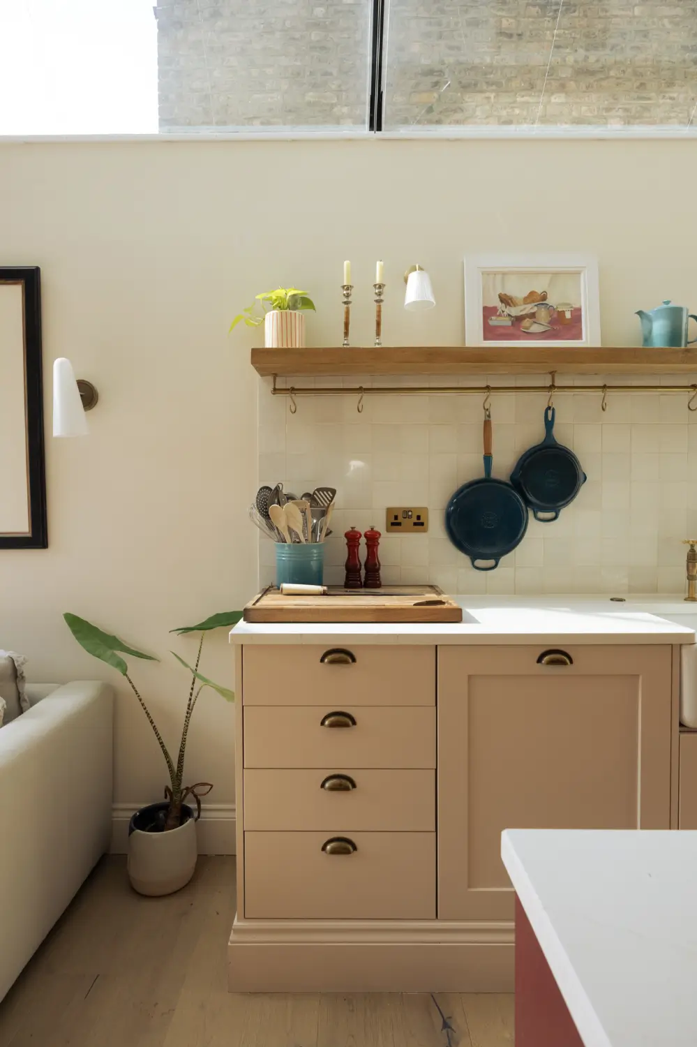 Blue Bespoke Joinery and a Light Pink Kitchen in a Reimagined Victorian Home 15 renovated-victorian-house-light-pink-kitchen-loft-extension-nordroom