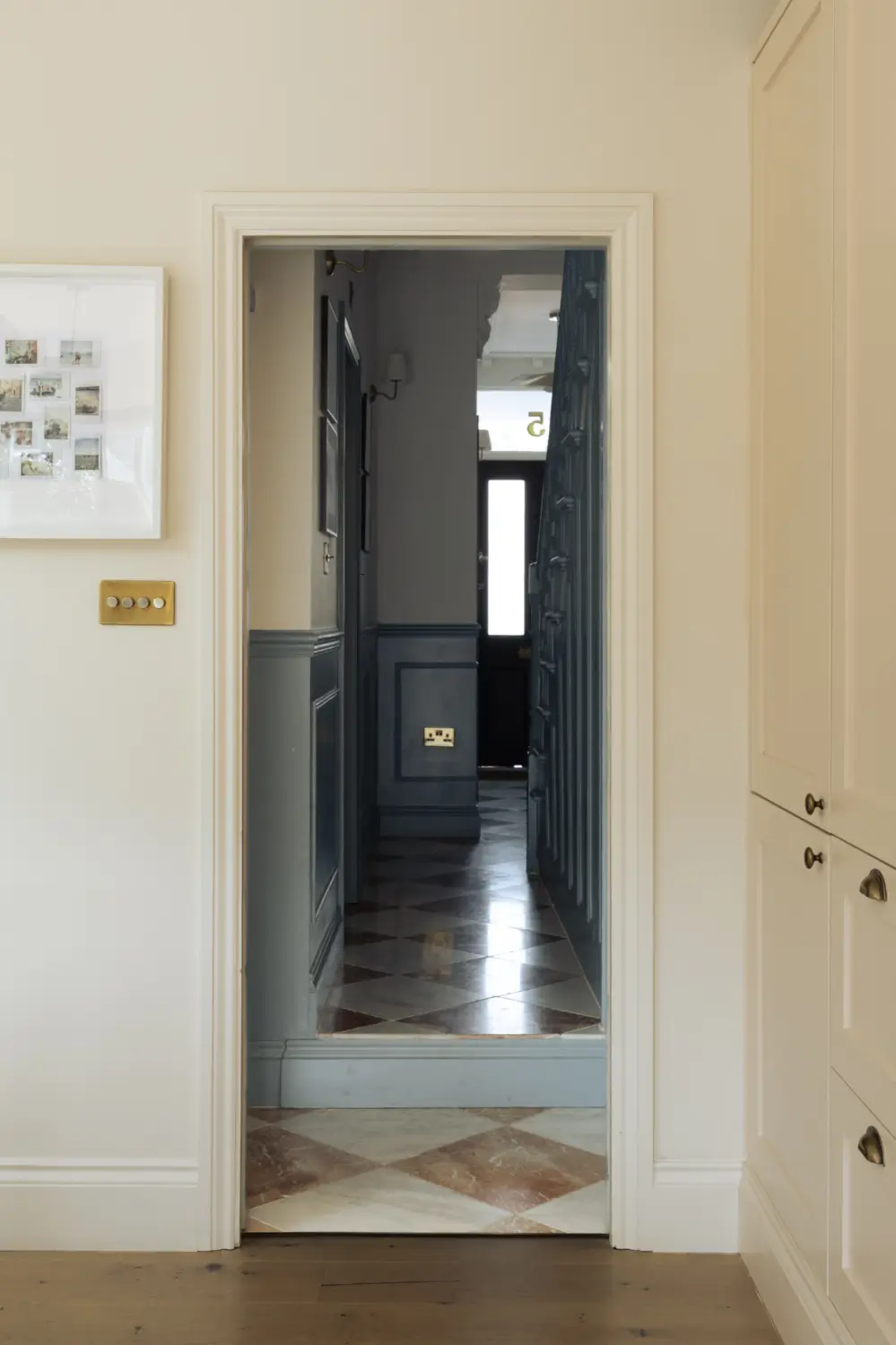 Blue Bespoke Joinery and a Light Pink Kitchen in a Reimagined Victorian Home 23 renovated-victorian-house-light-pink-kitchen-loft-extension-nordroom