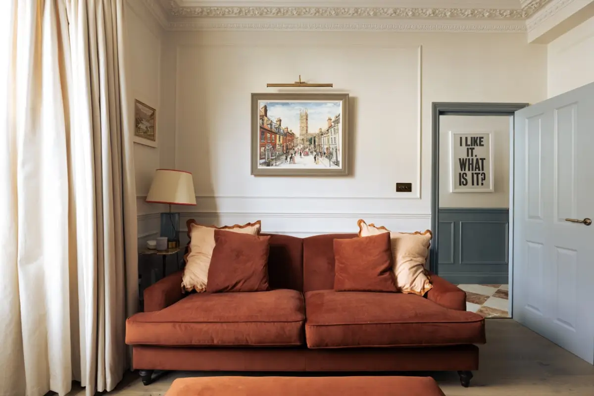 Blue Bespoke Joinery and a Light Pink Kitchen in a Reimagined Victorian Home 4 renovated-victorian-house-light-pink-kitchen-loft-extension-nordroom