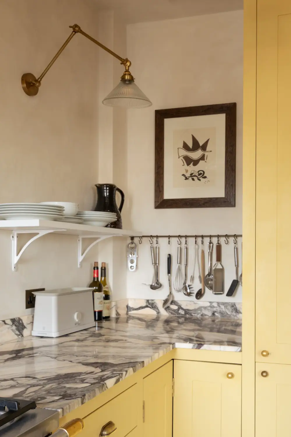 A Two-Bedroom Victorian Apartment with a Yellow Kitchen and a Roof Terrace 16 two-bedroom-victorian-apartment-yellow-kitchen-roof-terrace-nordroom