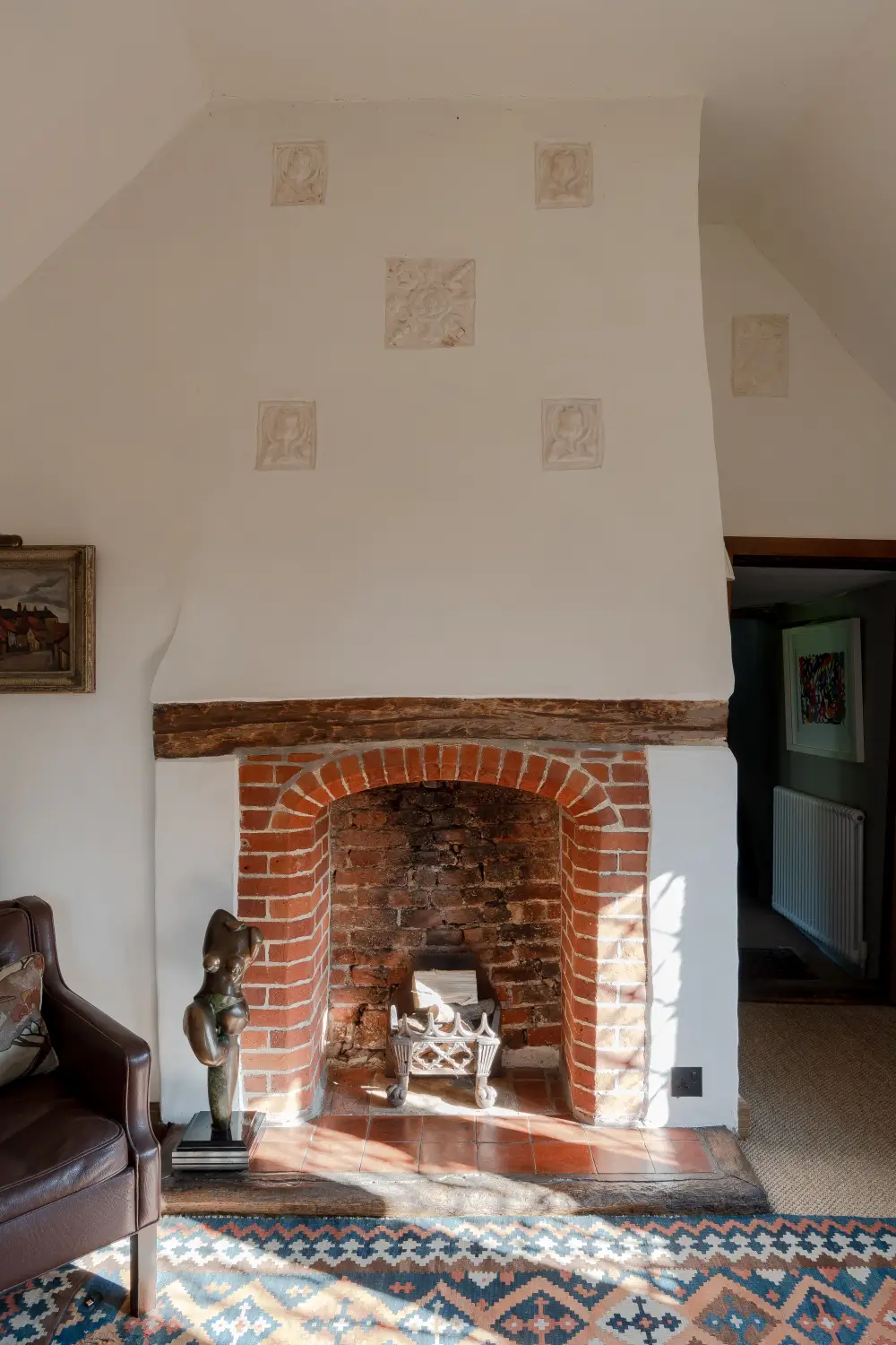 A Mint-Green Kitchen in a 16th-Century English Country House 17 16th-century-country-house-england