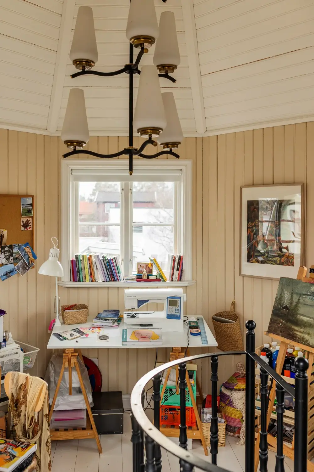 A Characteristic Swedish Family Home with a Tower Room 21 charming-swedish-family-home-tower-room-nordroom