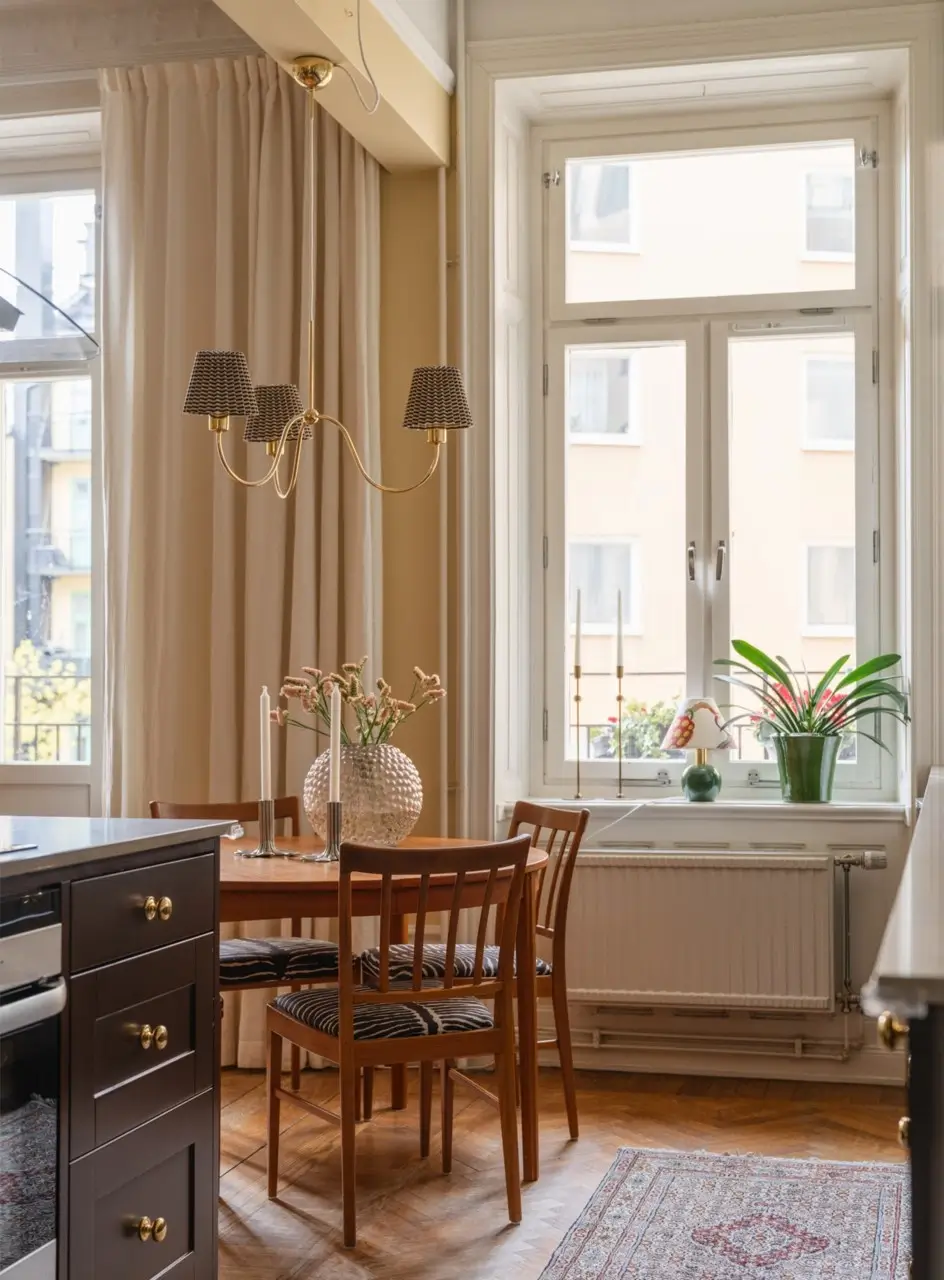 A Warm Color Scheme in a Classic Turn-of-the-Century Apartment 13 classic-turn-of-the-century-apartment-stockholm-nordroom
