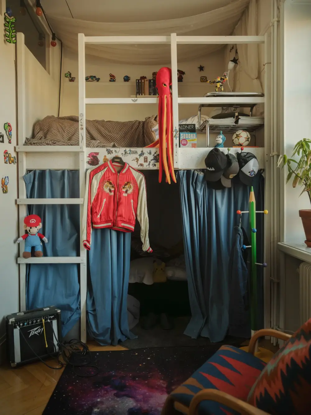 An Eclectic Family Apartment with a Private Patio Terrace 30 cozy-personal-1920s-family-apartment-stockholm-nordroom