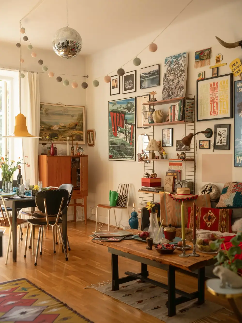 An Eclectic Family Apartment with a Private Patio Terrace 4 cozy-personal-1920s-family-apartment-stockholm-nordroom