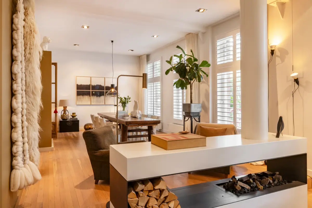 A Luxurious Amsterdam Duplex Apartment with Soaring Ceilings and a Private Garden 10 grand-amsterdam-duplex-apartment-small-garden