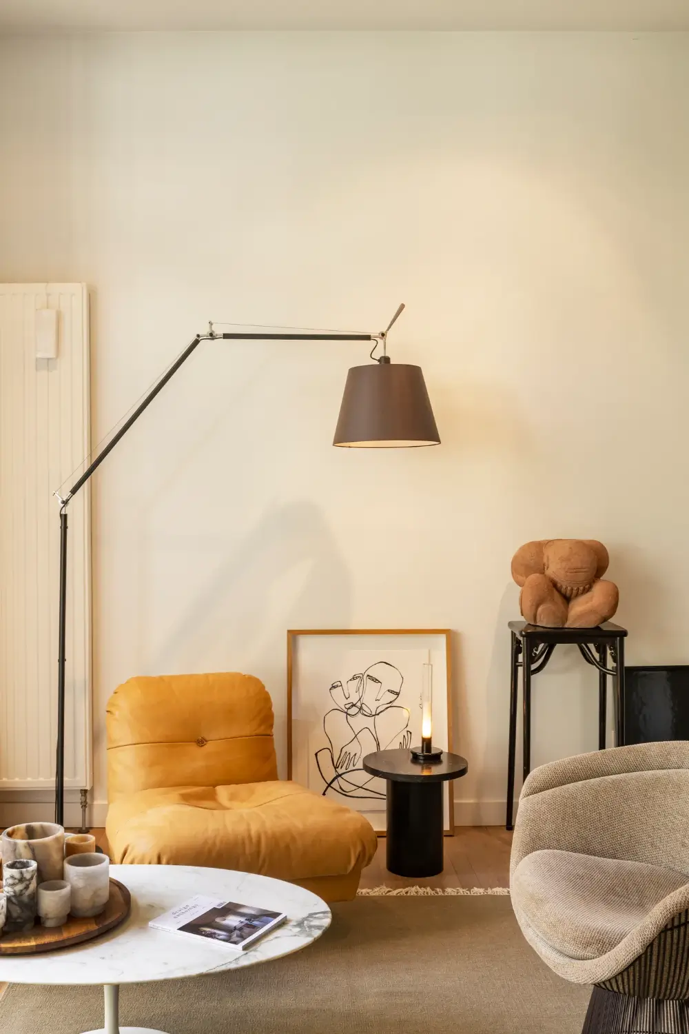 A Luxurious Amsterdam Duplex Apartment with Soaring Ceilings and a Private Garden 20 grand-amsterdam-duplex-apartment-small-garden