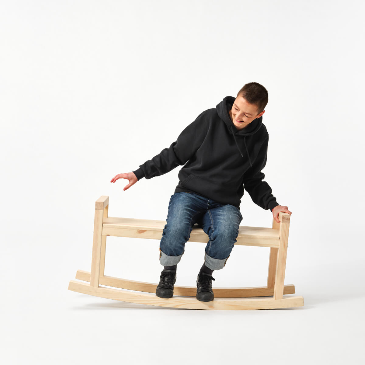 IKEA PS is Back! Here Are the First 3 Products from the 2026 Collection 12 ikea-ps-collection-milan-design-week-2026-rocking-bench-nordroom