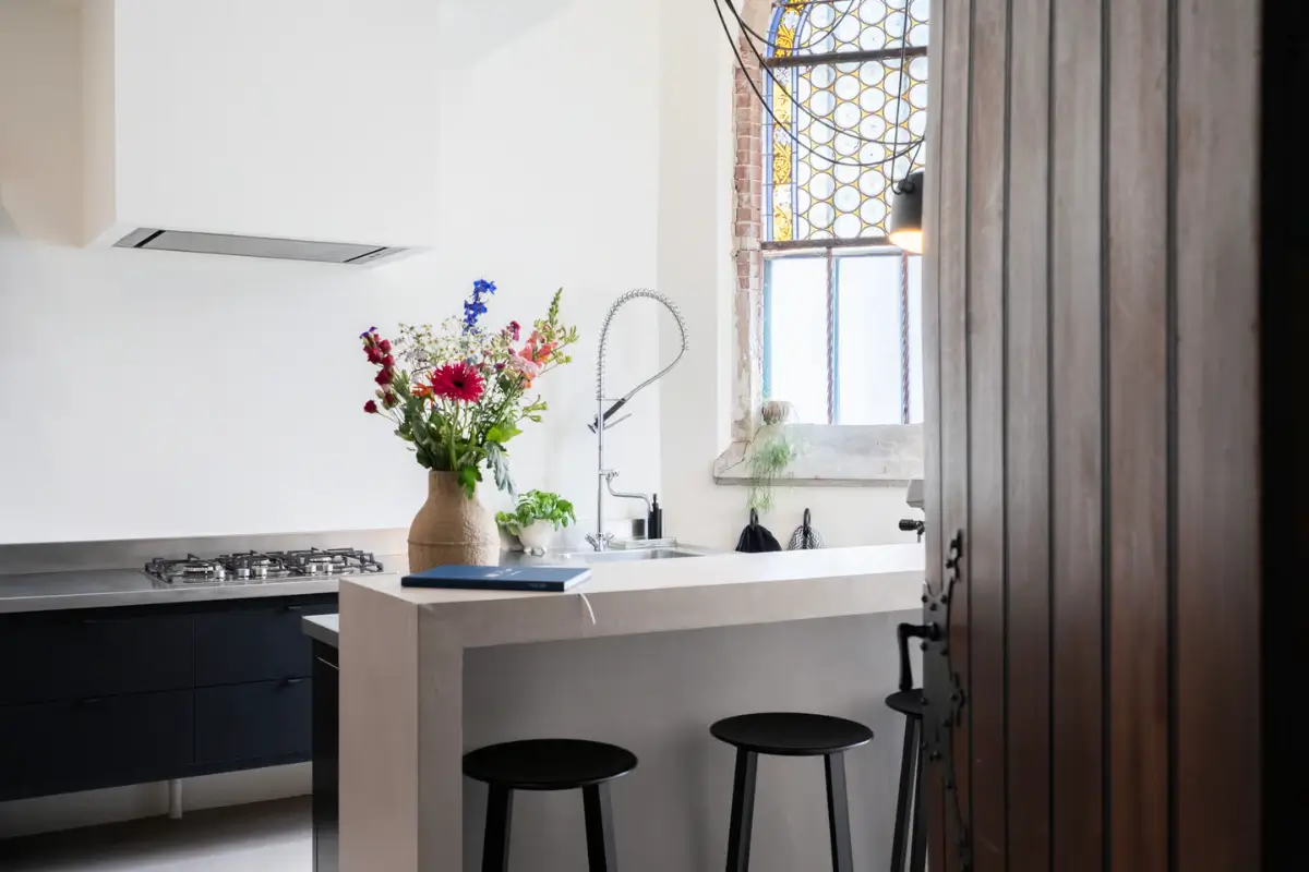 A 19th-Century Neo-Gothic Church is Transformed into a Modern Home 12 neo-gothic-19th-century-church-conversion-netherlands-nordroom